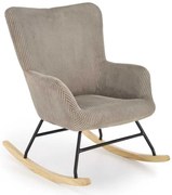 Elijah II hintaszék, szürke