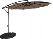 Houseland Zynex kerti napernyő, 300 cm, világosbarna