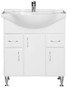 Bianca Plus 75 alsó szekrény mosdóval