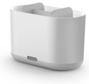 Fehér műanyag fogkefetartó pohár Duo – Joseph Joseph