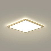Brilagi - LED fürdőszobai lámpatest ultravékony LED/24W/230V 42x42 cm aranyszínű IP54