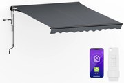 Blumfeldt CloudShade Napernyő, Okos vezérlés, UV-védelem, Fali rögzítés
