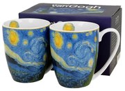Porcelán bögre szett 2 személyes van Gogh Csillagos éj