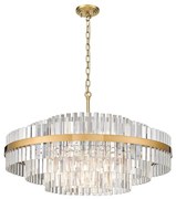 Zuma Line P0567-16A-2GAC - Csillár láncon CONSTANTINOPLE 16xG9/28W/230V arany