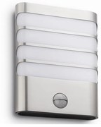 Philips 17274/47/16 – LED Kültéri lámpa érzékelővel RACCOON 1×LED/3W IP44
