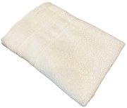 Frottír törölköző deluxe Monaco krém 70x140cm TiaHome