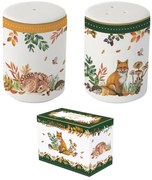 Forest Dream őszi porcelán só-borsszóró szett dobozban Easy Life