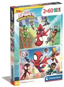 Pókember puzzle 2x60 db-os (Spidey)