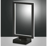 Fabas Luce 3394-30-282 - LED Dimmelhető asztali lámpa BARD LED/15W/230V antracit