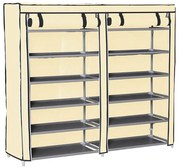 Mobil cipőtároló szekrény 4 színben-bézs