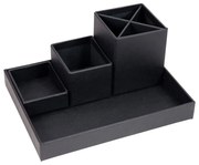 Lena sötétszürke 4 részes asztali írószertartó - Bigso Box of Sweden