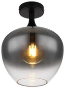 Globo Globo 15548D - Mennyezeti lámpa MAXY 1xE27/40W/230V füstszínű GL7963