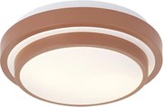 Modern Sienna mennyezeti lámpa fehér színnel 34 cm IP44 - Walden