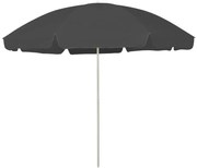 antracitszürke strandnapernyő 300 cm