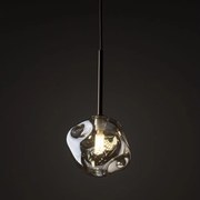 Brilagi - Kábeles függeszték VULCANO 1xG9/8W/230V átm. 15 cm bronz/füstös bézs