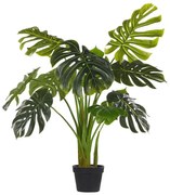 Cserepes Művirág 113 cm MONSTERA PLANT Beliani