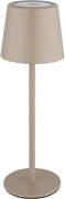 Globo 58482S-LED VAN. asztali lámpa 12W/5V 2200mAh IP44 krém, töltővel