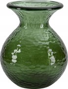 Üveg váza 24,5 cm Paradise zöld San Miguel C466