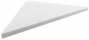 SAPHO AE200-0101 Abeline rockstone sarokpolc20 x 20 cm, fehér matt
