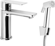 Aqualine Aqualine, Mosócsaptelep bidé spray-vel, króm, SK401