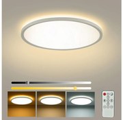 Brilagi - Fényerőszabályozható LED lámpatest ULTRA SLIM LED/24W/230V Ø 42 cm fehér + távirányító