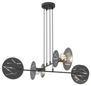 Csillár zsinóron XOTIC 4xE27/15W/230V fekete