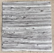 10 darab Öntapadós 3D falmatrica Tapéta Fehér Kőris mintával 70x 70 x 0,6 cm-es méretben.