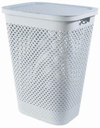 Curver Pure 55 l kék szennyestartó fedéllel