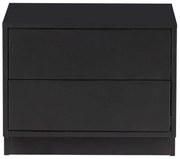 Fekete borovi fenyő moduláris TV-állvány 50x40 cm Finca – WOOOD