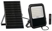 Kanlux 36607 - LED Reflektor napelemes panellel és érzékelővel 15W/15000 mAh 3,2V IP65 + távirányító