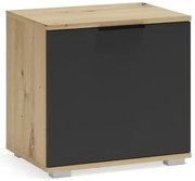 CLIF ST-50 szekrény kézműves tölgy/antracit