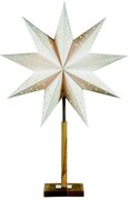 Markslöjd 700323 - Karácsonyi dekoráció SOLVALLA 1xE14/25W/230V fehér 65 cm