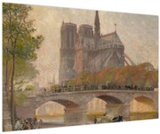 Kép - Robert William Vonnoh, Notre Dame de Paris, reprodukciók (90x60 cm)