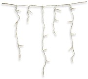 Karácsonyi LED fényfüzér jégcsap 10 m 400 db dióda | hideg fehér