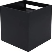 Fali lámpa Ledom fekete integrált Led fényforrás 6W (2 x 3W)