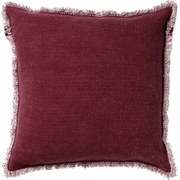 Dekoratív párnahuzat BURTO MERLOT 45x45 cm, bordó