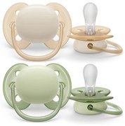 Baba cumi Ultrasoft Premium Avent 0 - 6 hónap 2 darab fiú, vel. 0-6 h