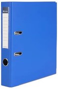 Iratrendező, 50 mm, A4, PP/karton, élvédő sínnel, VICTORIA OFFICE, Basic, királykék (IDI50KK)