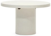 Beton kerek kerti étkezőasztal ø 120 cm Aiguablava – Kave Home