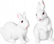 Nyuszi Figura Nád Gömbök 2DB