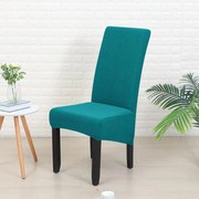 Magastámlás, hosszú székhuzat (enyhén vízlepergető, rugalmas, mosható, sötét tengerzöld)