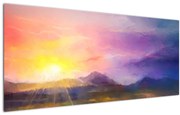 Kép - Hajnalban (120x50 cm)