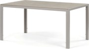 Kerti asztal 150x89 cm, fém, polywood, bézs, AZT-S1215 CRM