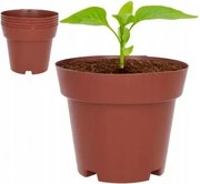 Ipari ültető kaspó vetéshez 14cm 5db Elősegíti a csírázást