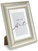 Ezüstszínű műanyag képkeret 18x23 cm