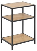 Seaford fekete éjjeliszekrény - Actona