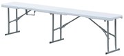Autronic Kerti pad, fém, műanyag, fehér, AZ-K 1001WT