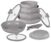 BerlingerHaus 12 részes edénykészlet Taupe Collection BH/8251