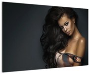Kép - portré a csábító nőről (90x60 cm)