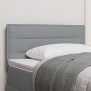 LED Fejtámla Csíkos Design Világosszürke 80 cm Szövet